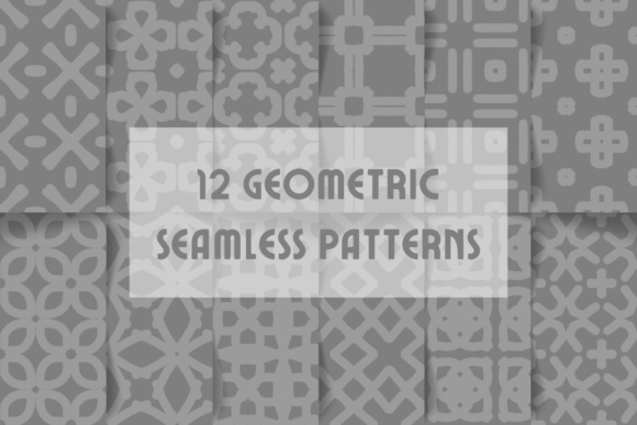 Gray Geometric Seamless Patterns: A Comprehensive Guide to Digital Paper Selection