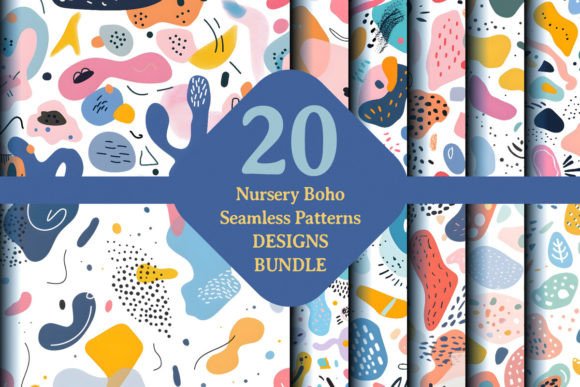 Nursery Boho Seamless Patterns