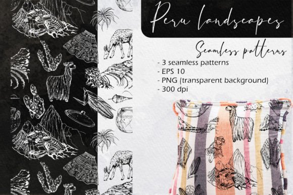 Peru Landscapes Seamless Patterns: A Practical Design Resource for Authentic Visuals