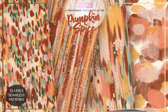 Pumpkin Spice Patterns 2: Cozy Fall Designs