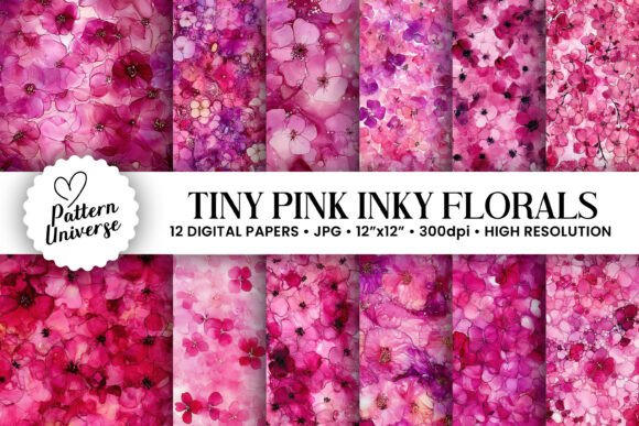 Tiny Pink Alcohol Ink Flower Patterns: A Comprehensive Evaluation