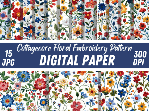 Understanding Cottagecore Floral Embroidery Patterns for Digital Crafting