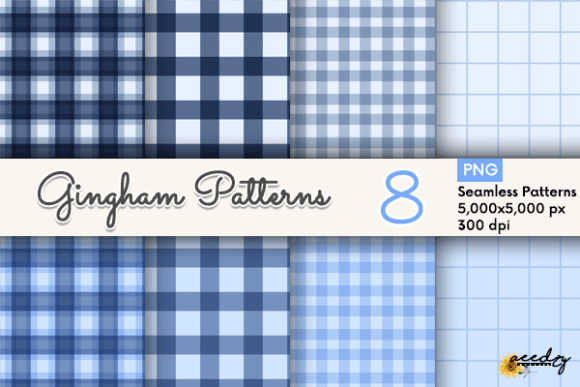 Unlocking Creativity with Blue Gingham Patterns: The Ultimate Digital Paper Pack for Every Project